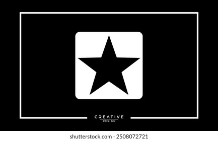  Sternchen-Logo, Vektorgrafik-Vorlage