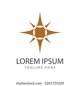 Sterne-Logo-Vektorgrafik und Symboldesign