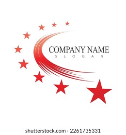Star Logo illustration vector and symbol design