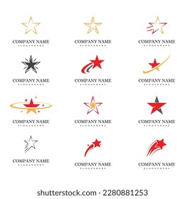 Star Logo illustration vector and symbol design
