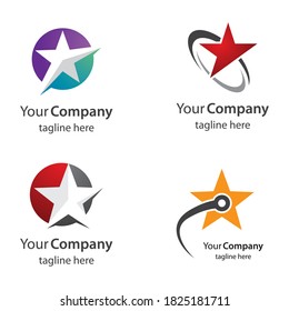 Star logo images illustration design