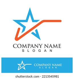 Star logo images illustration design vector