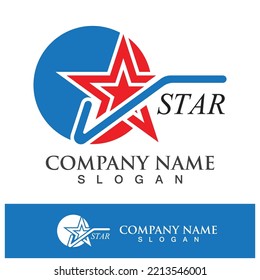 Star logo images illustration design vector