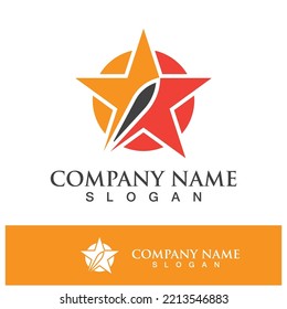 Star logo images illustration design vector