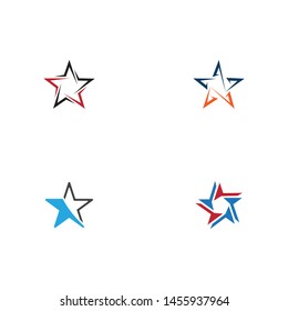 Star logo innovation template design