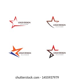 Star logo innovation template design