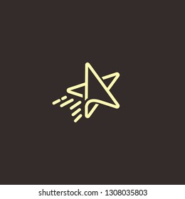 star logo for inspiration, vector