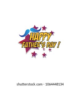 star logo label with text for event or holidays