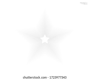 Logo de Star. Icono, signo, símbolo, Diseño plano, botón, web. vectorial - ilustración, pasos 10.