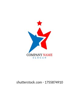 Star logo on a white background
