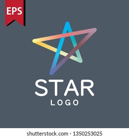 star logo rainbow