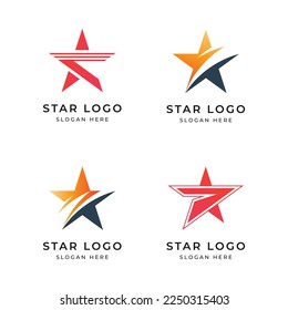 star Logo set of Vector