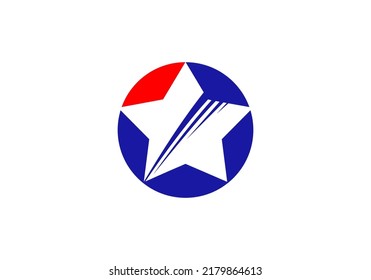 Diseño abstracto simple con logotipo Star Logotipo para logotipo de marca
