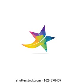 Star logo and Success and Winner logo.	