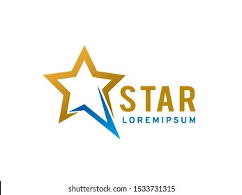 Star logo symbol or icon template