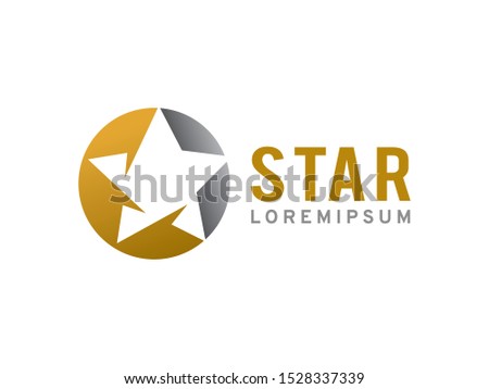 Star logo symbol or icon template