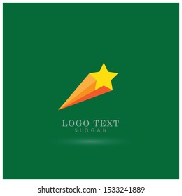 Star Logo. Symbol & Icon Vector Template.