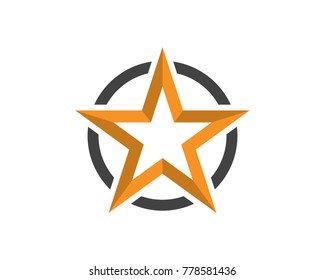Star Logo and symbols icons  Template app
