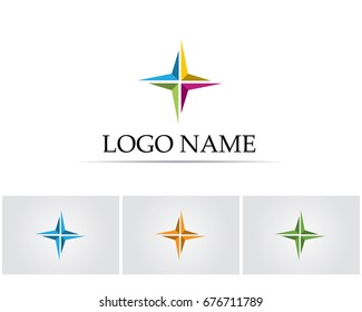 Star Logo and symbols Template
