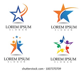 Star Logo Template