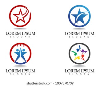Star Logo Template