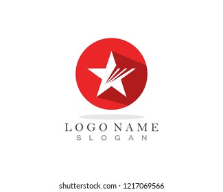 Star Logo Template Stock Vector (royalty Free) 1217069566 