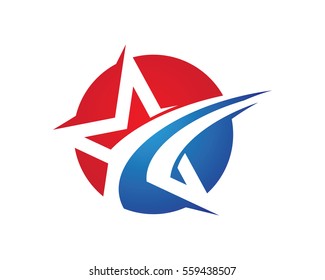 Star Logo Template