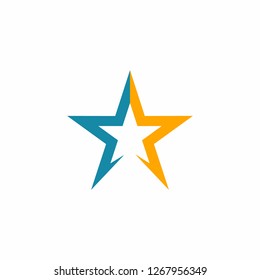 Star Logo Template Design Illustration