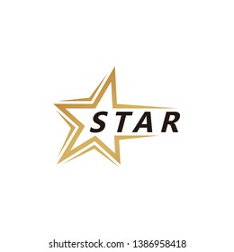 Star Logo Template Design Vector, Emblem, Design Concept, Creative Symbol, Icon