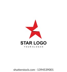 STAR LOGO TEMPLATE DESIGN VECTOR