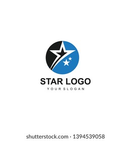 STAR LOGO TEMPLATE DESIGN VECTOR