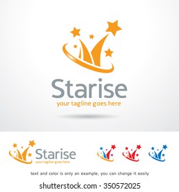 Star Logo Template Design Vector