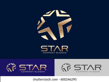 Star Logo Template Design Vector