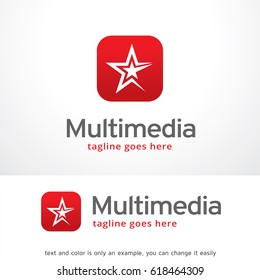 Star Logo Template Design Vector, Emblem, Design Concept, Creative Symbol, Icon