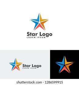 Star Logo template, icon vector