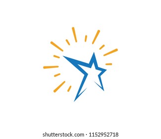 Star Logo Template vector