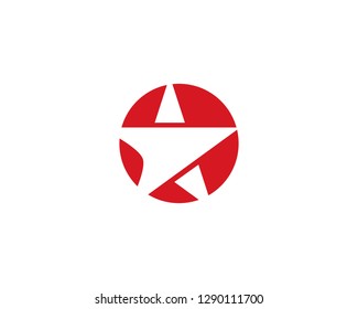Star Logo Template vector