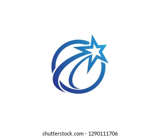 Star Logo Template vector