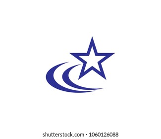 Star Logo Template vector icon illustration design