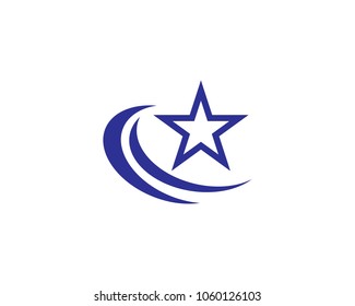 Star Logo Template vector icon illustration design