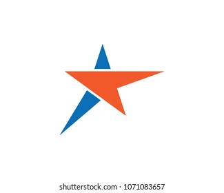 Star Logo Template vector icon illustration design