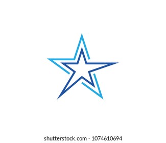 Star Logo Template Vector Icon Illustration Design