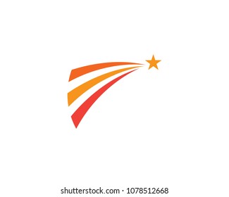Star Logo Template vector icon illustration design