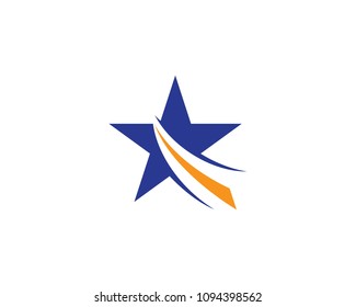Star Logo Template vector icon illustration design