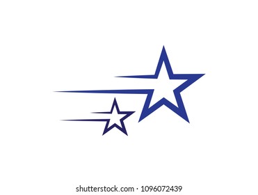 Star logo template vector icon illustration design