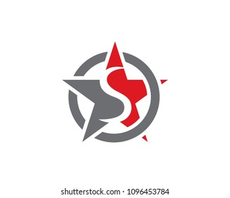 Star logo template vector icon illustration design
