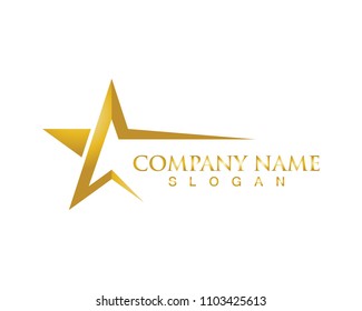 Star Logo Template vector icon illustration design
