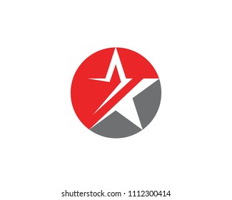 Star Logo Template vector icon illustration design
