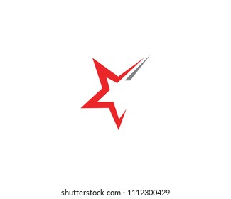 Star Logo Template vector icon illustration design