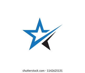 Star Logo Template vector icon illustration design